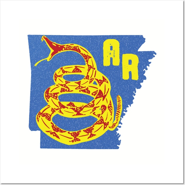 Arkansas Gadsden Snake Wall Art by PelagiosCorner